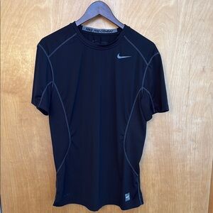 Nike Black Pro Combat Athletic T-Shirt